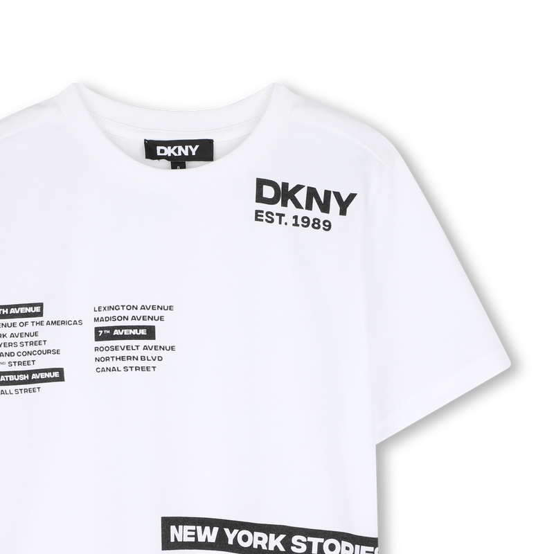 SET T-SHIRT E BERMUDA DKNY 
                        RAGAZZO