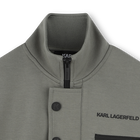 Cardigan da jogging KARL LAGERFELD KIDS 
                    RAGAZZO