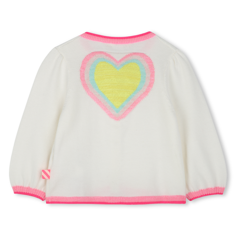Cardigan con bottoni in cotone BILLIEBLUSH 
                        BAMBINA