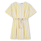 Maxi dress in cotone KIDS AROUND 
                    BAMBINA