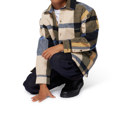 Camicia cotone maniche lunghe BOSS RAGAZZO