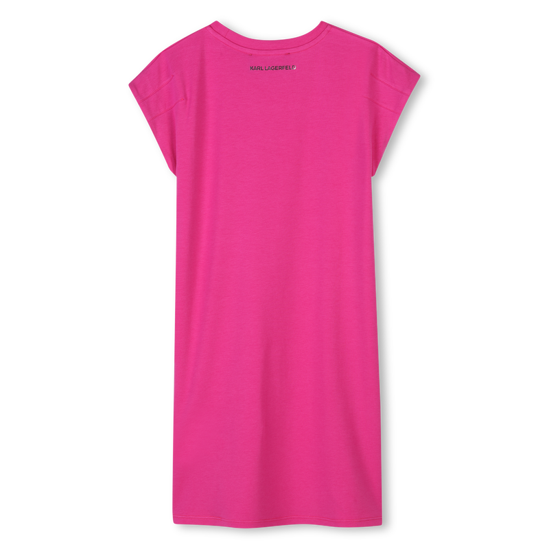 Vestito a maniche corte KARL LAGERFELD KIDS 
                        BAMBINA