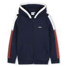Cardigan con cappuccio, MARINE, hi-res