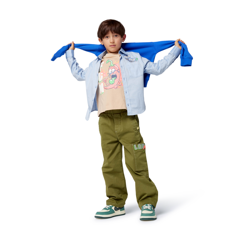 T-shirt a maniche lunghe BILLIEBLUSH 
                        RAGAZZO