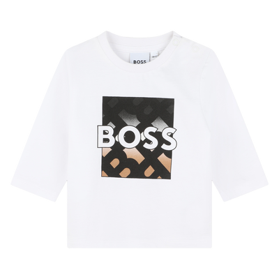 T-shirt a maniche lunghe BOSS RAGAZZO