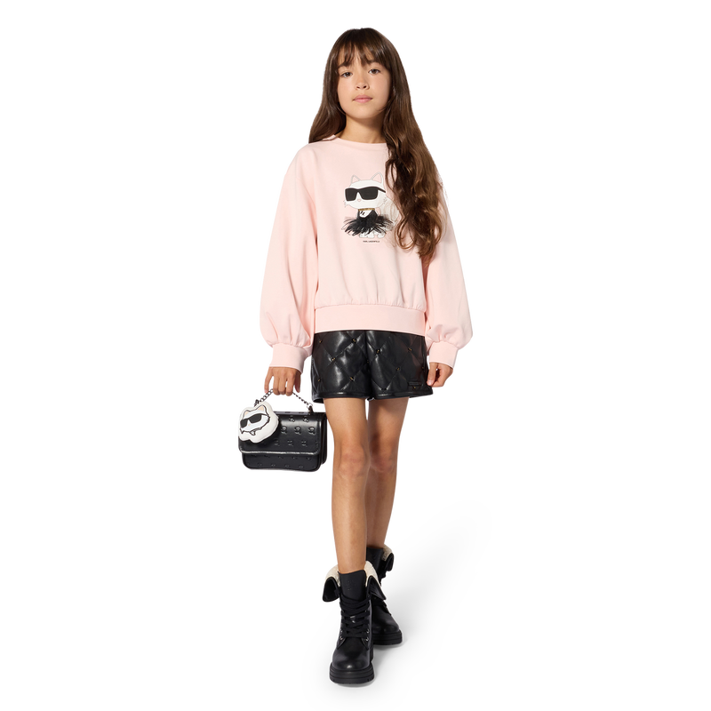 Felpa KARL LAGERFELD KIDS 
                        BAMBINA