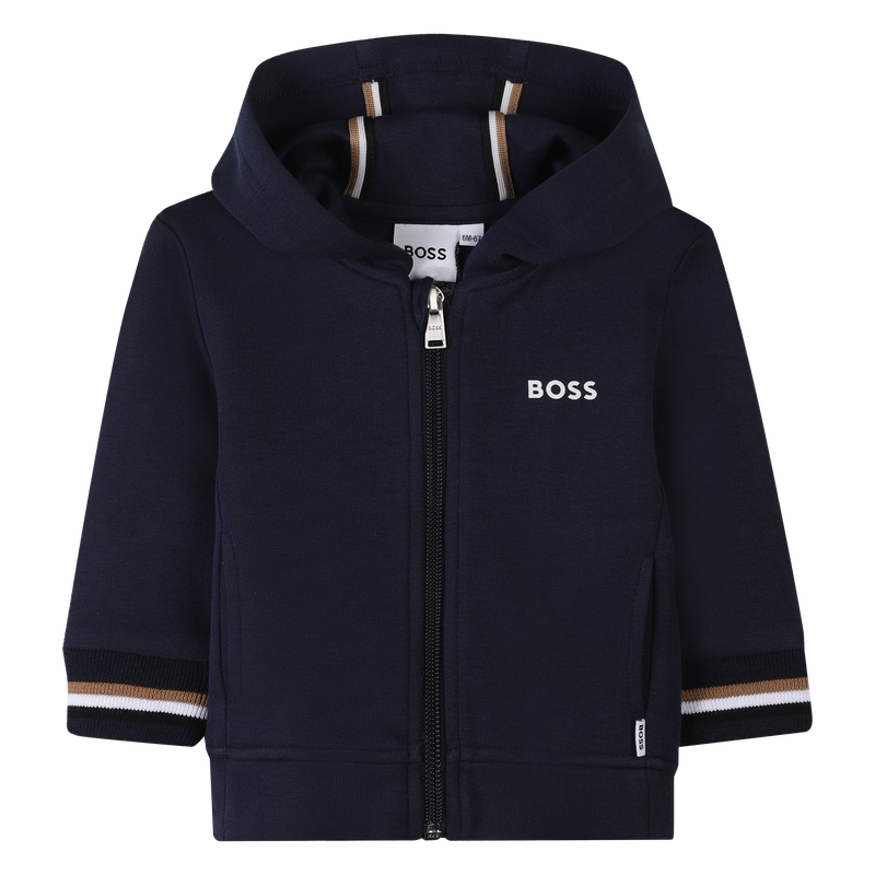 Completo cardigan e pantaloni BOSS 
                        RAGAZZO