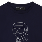 T-shirt a maniche lunghe KARL LAGERFELD KIDS 
                    RAGAZZO