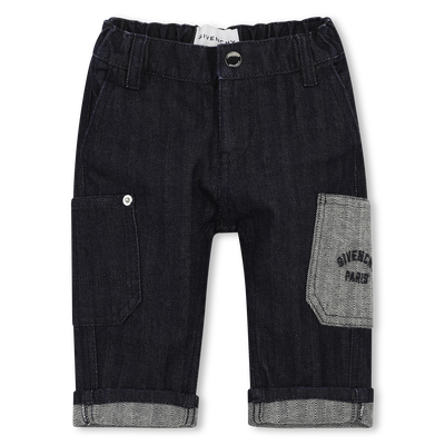 Pantaloni in denim GIVENCHY BAMBINO