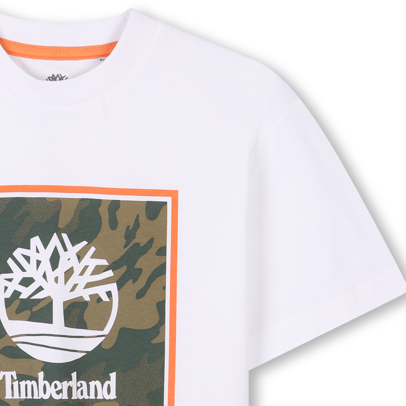 T-shirt ampia con stampa TIMBERLAND 
                        RAGAZZO
