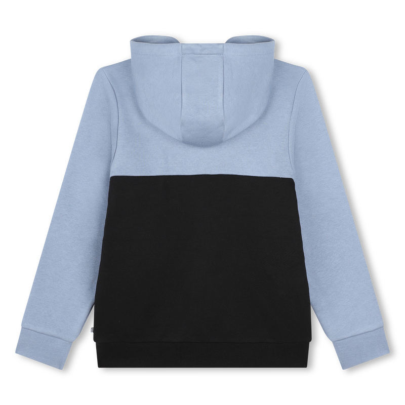 Felpa con zip e cappuccio BOSS 
                        RAGAZZO