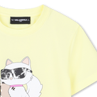 T-shirt manica corta KARL LAGERFELD KIDS 
                    BAMBINA