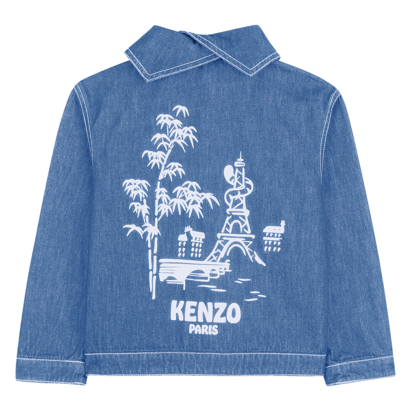 GIACCA DI JEANS KENZO KIDS 
                        BAMBINA