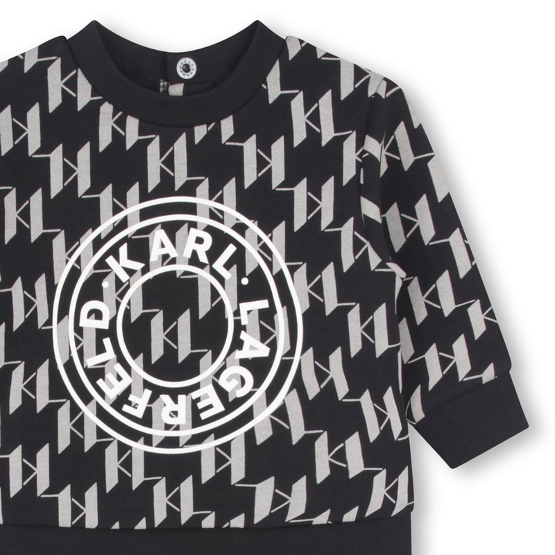 Tutina stampata KARL LAGERFELD KIDS 
                        RAGAZZO