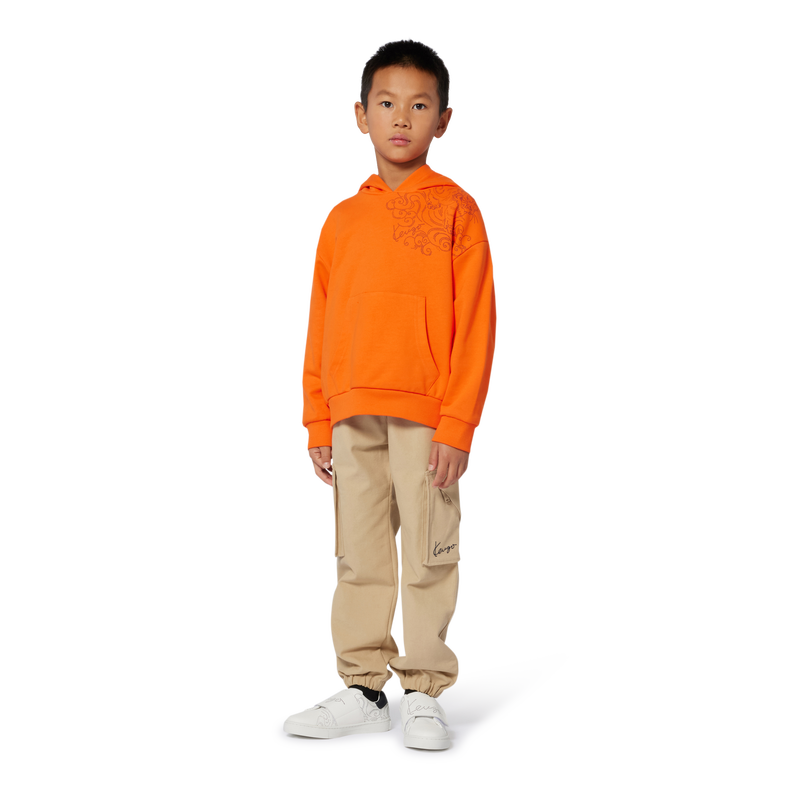 Scarpe da ginnastica in pelle bovina KENZO KIDS 
                        UNISEX