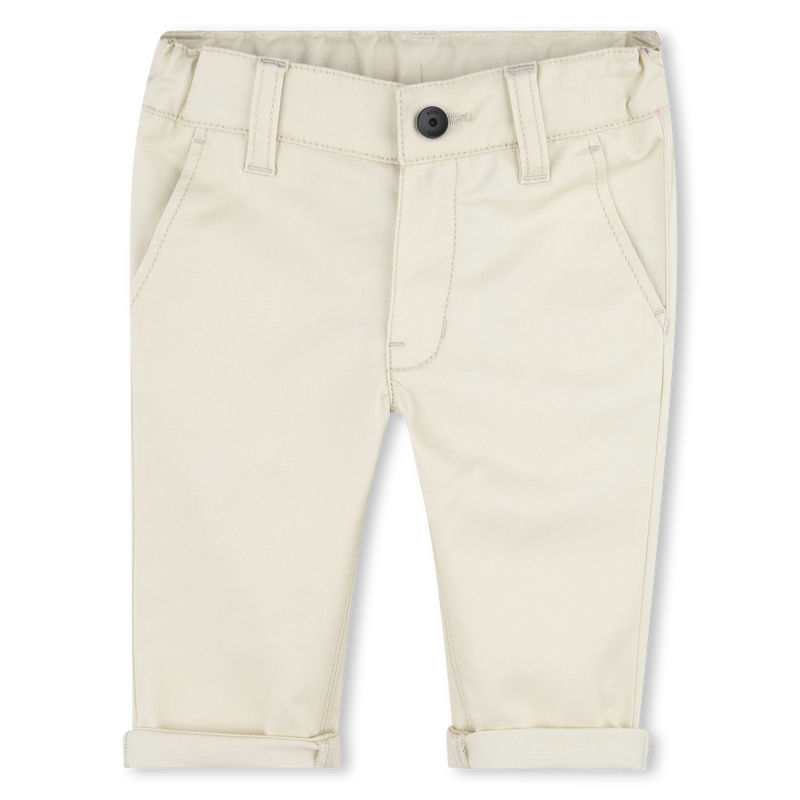 Pantaloni chino in twill BOSS 
                        RAGAZZO