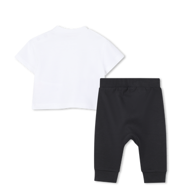 SET T-SHIRT E PANTALONI KARL LAGERFELD KIDS RAGAZZO