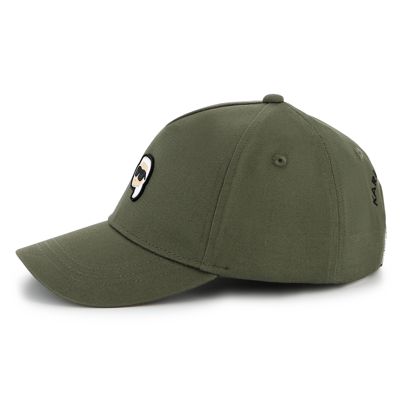 Cappello regolabile in cotone KARL LAGERFELD KIDS 
                        RAGAZZO