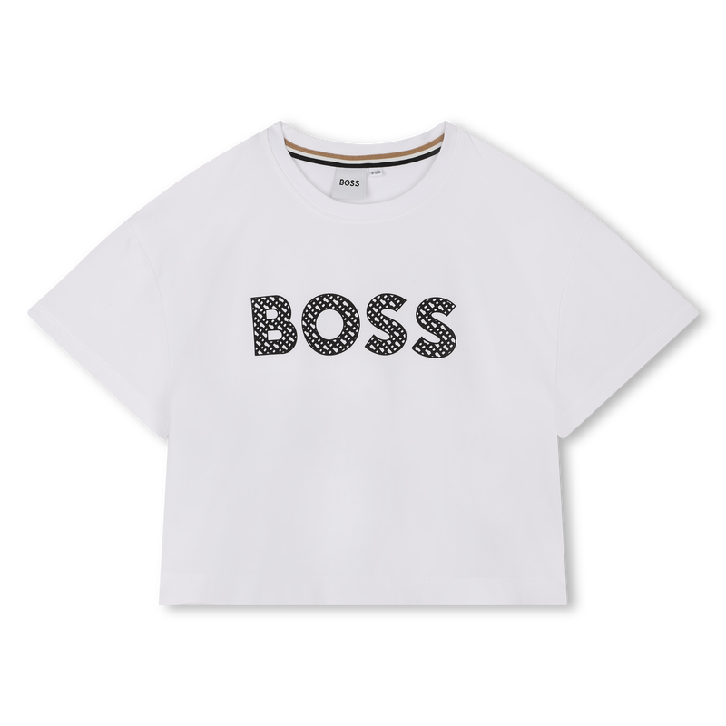 T-shirt a maniche corte BOSS 
                        BAMBINA