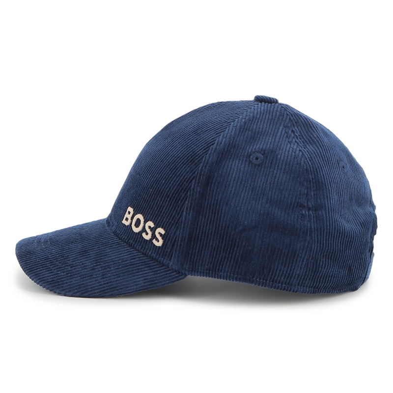 Cappellino in velluto BOSS 
                        RAGAZZO