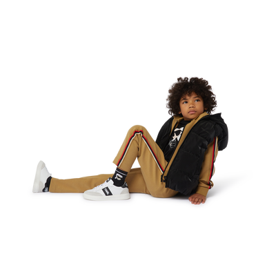 Stripe Detail Sweatpants KARL LAGERFELD KIDS RAGAZZO