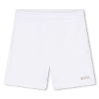 Shorts tinta unita in felpa BOSS 
                    RAGAZZO