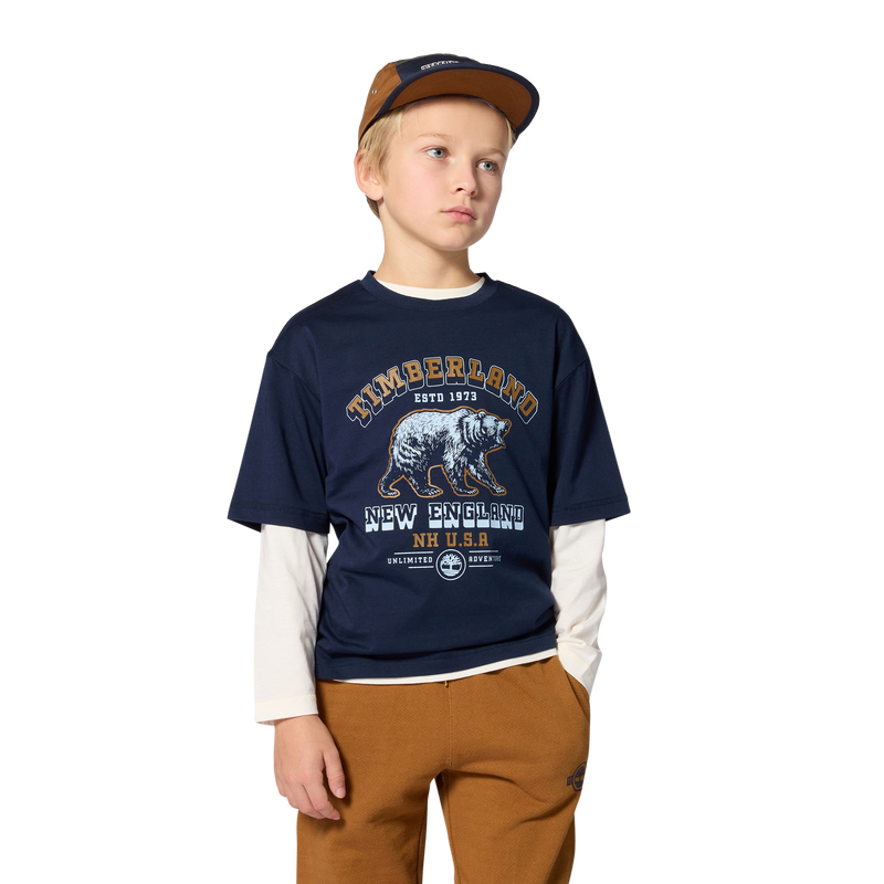 T-shirt a maniche corte TIMBERLAND 
                        RAGAZZO
