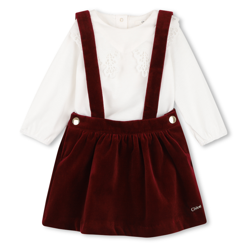 Set vestito e t-shirt CHLOE 
                        BAMBINA