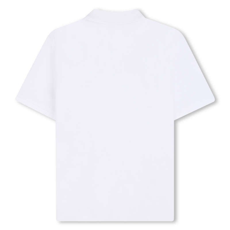 Polo taglio dritto a righe BOSS 
                        RAGAZZO