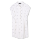 Vestito maniche corte cotone DKNY 
                    BAMBINA