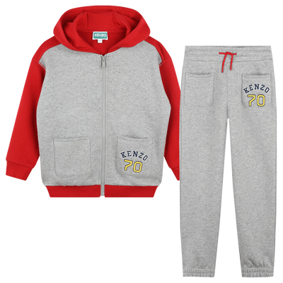 Cardigan & Trousers Set KENZO KIDS RAGAZZO