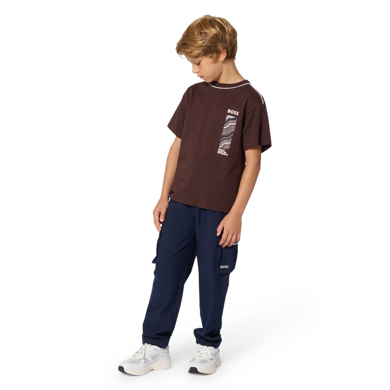 T-shirt a maniche corte BOSS 
                        RAGAZZO