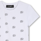 T-shirt a maniche corte KARL LAGERFELD KIDS 
                    BAMBINA