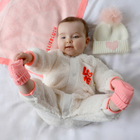 Cappello lavorato a maglia con pompon BILLIEBLUSH 
                    BAMBINA