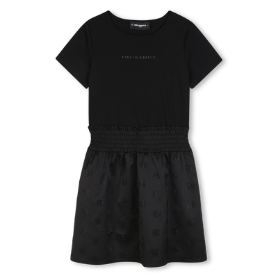 Abito a maniche corte KARL LAGERFELD KIDS BAMBINA