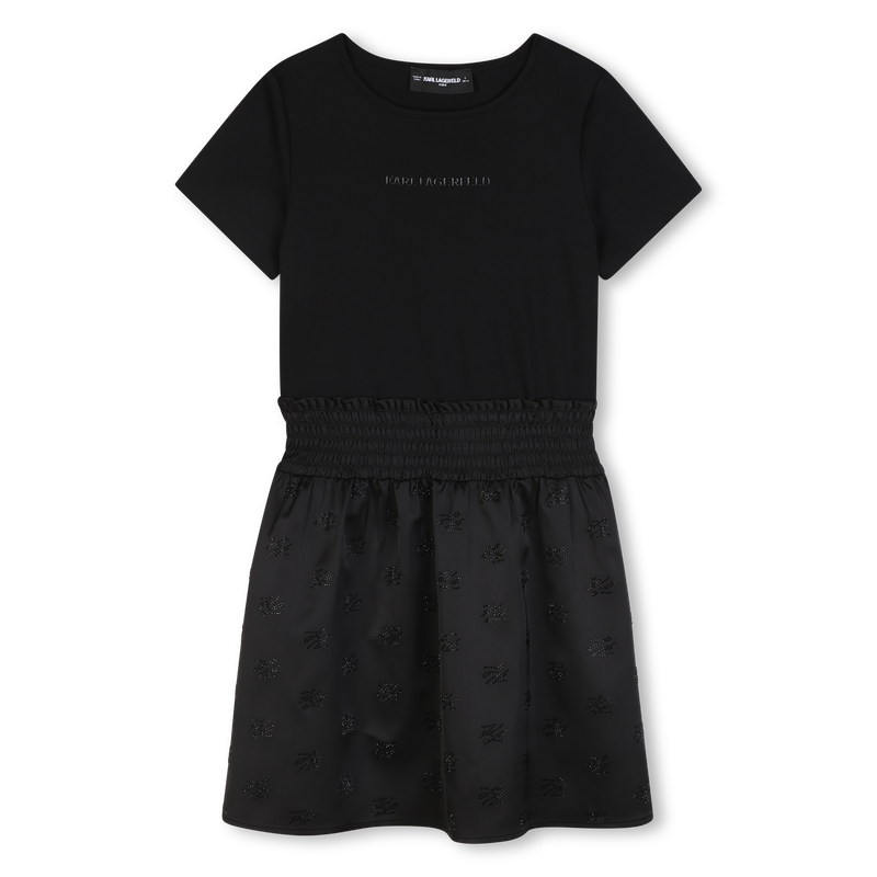 Abito a maniche corte KARL LAGERFELD KIDS 
                        BAMBINA