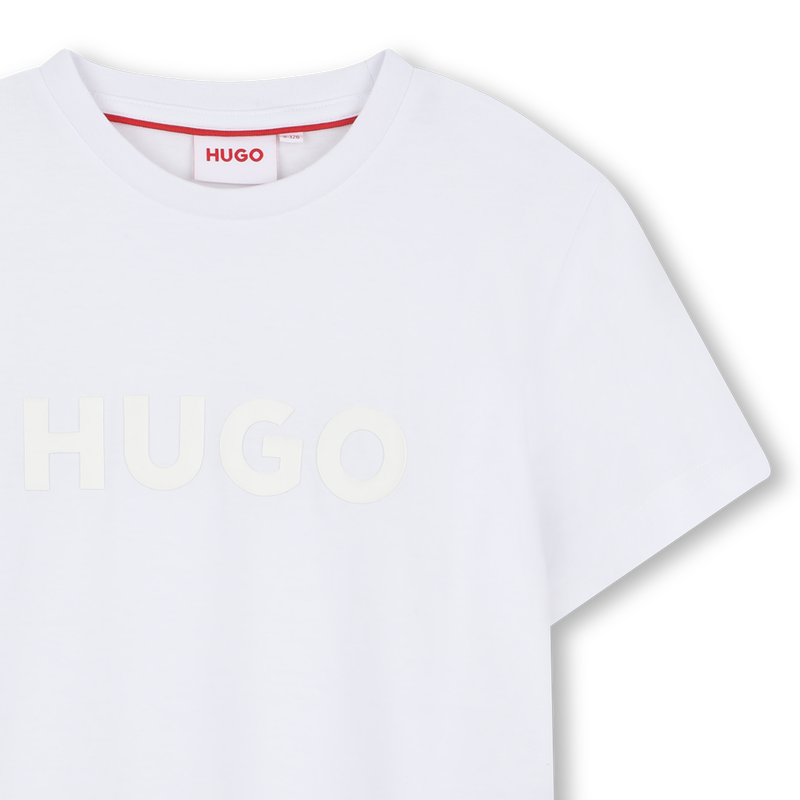 T-shirt maniche corte cotone HUGO 
                        RAGAZZO