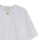 Camicia a maniche corte GIVENCHY 
                    BAMBINA