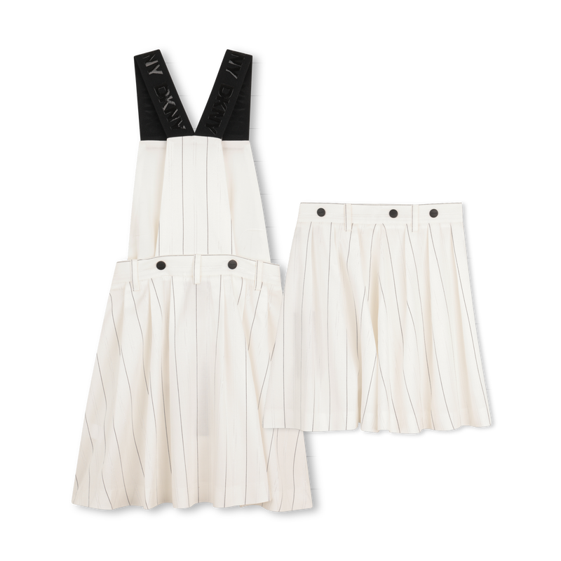 VESTITO CON SPALLINE DKNY 
                        BAMBINA