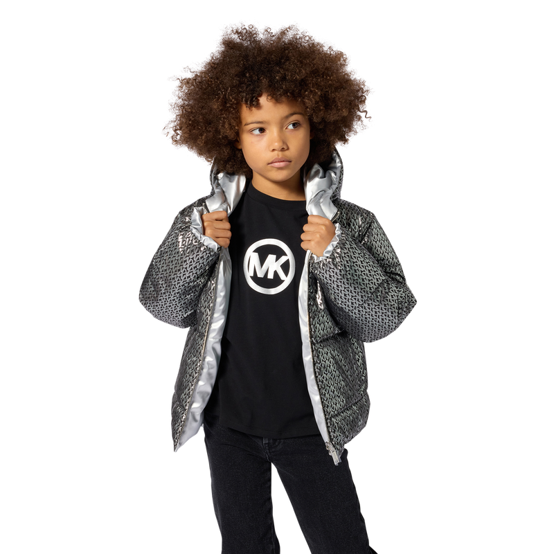 Giubbotto imbottito reversibile MICHAEL KORS 
                        BAMBINA