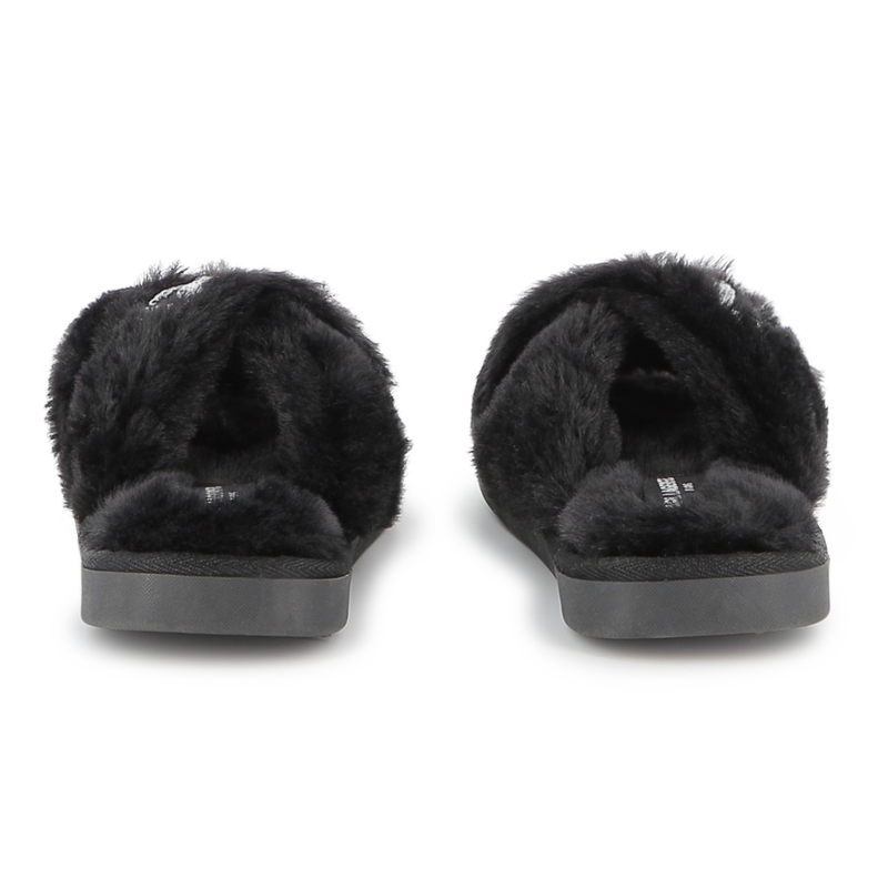 Pantofole con spalline incrociate KARL LAGERFELD KIDS 
                        BAMBINA