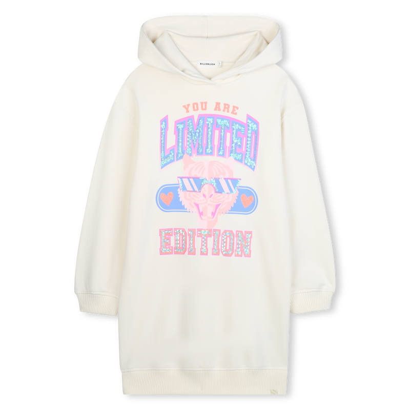 Abito in felpa con cappuccio BILLIEBLUSH 
                        BAMBINA