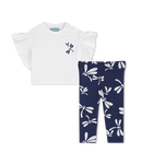 Set t-shirt e leggings KENZO KIDS 
                    BAMBINA