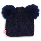 Berretto con pompon doppi BILLIEBLUSH 
                    BAMBINA