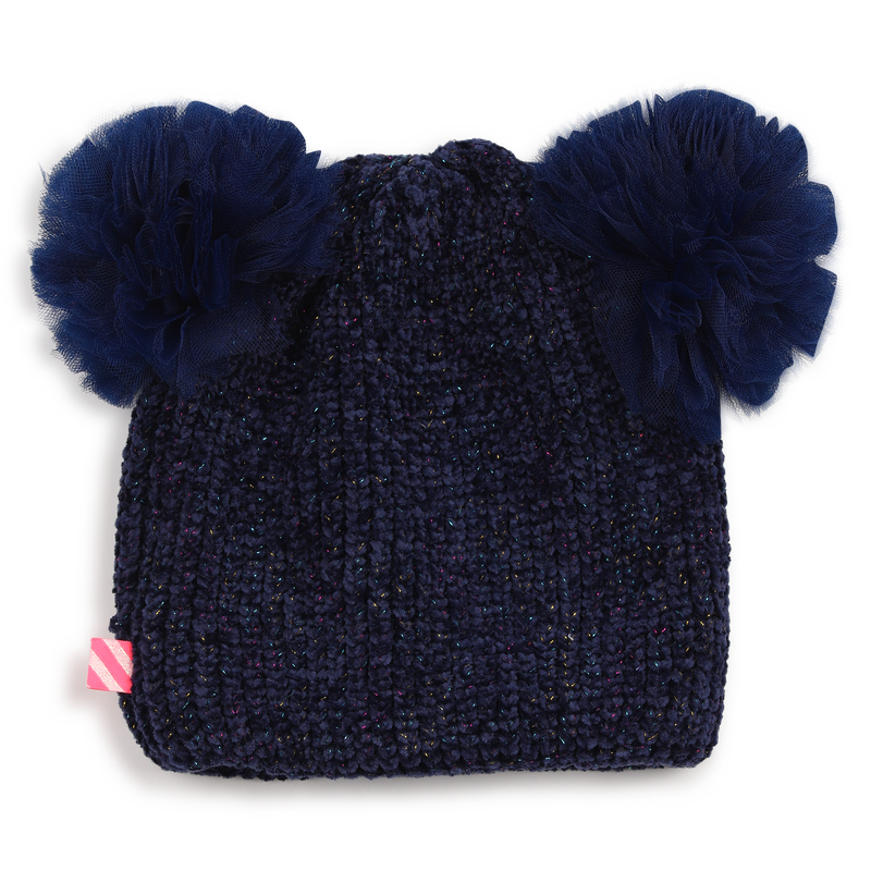 Berretto con pompon doppi BILLIEBLUSH 
                        BAMBINA