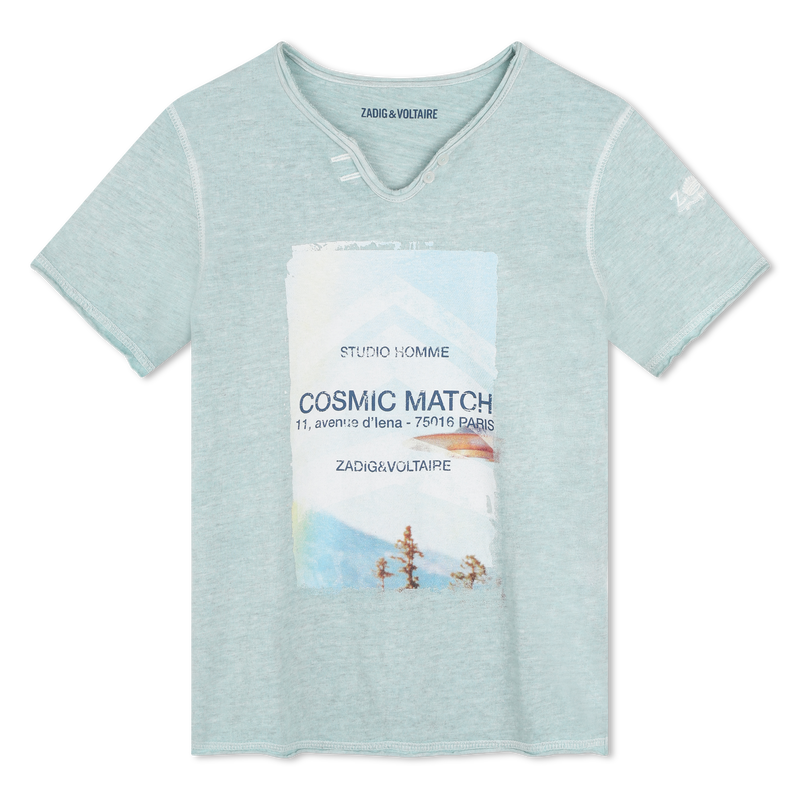 T-shirt a maniche corte ZADIG VOLTAIRE 
                        RAGAZZO