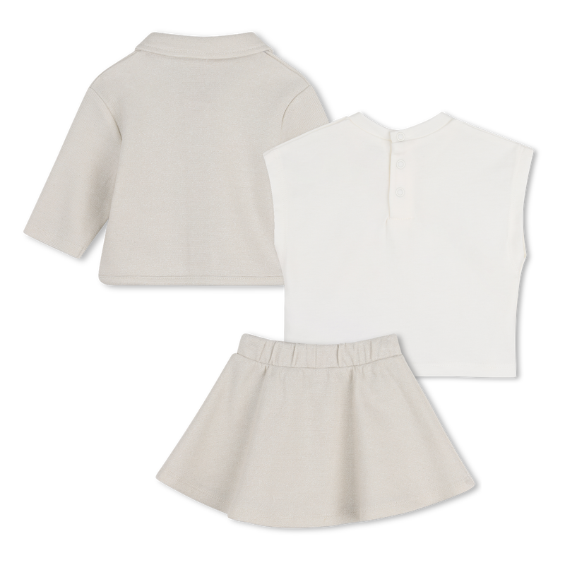Completo cardigan, gonna e t-shirt MICHAEL KORS 
                        BAMBINA