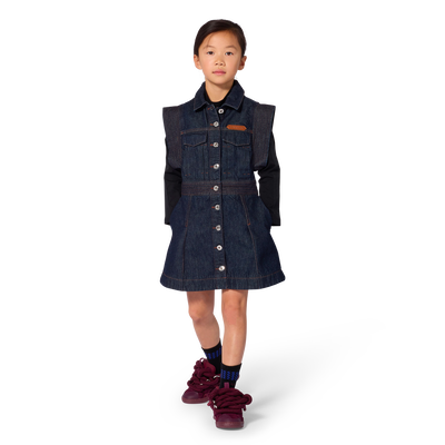 Abito in denim LANVIN BAMBINA