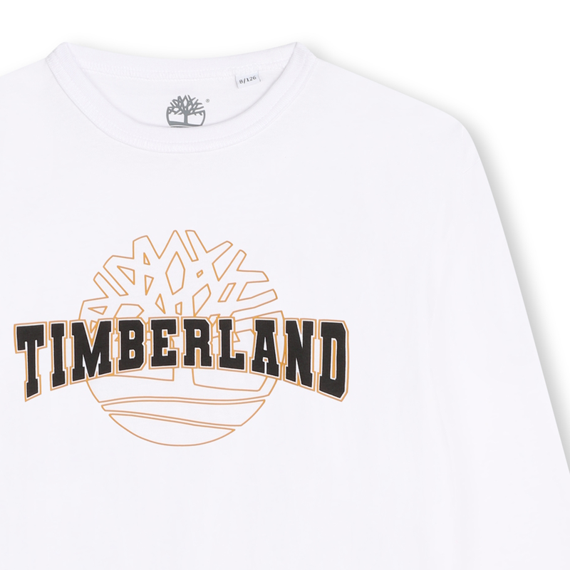 Long-Sleeved Logo T-Shirt TIMBERLAND 
                        RAGAZZO