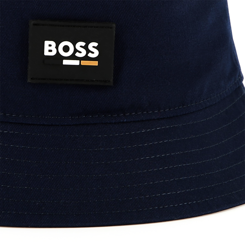 Bob in cotone BOSS 
                        RAGAZZO